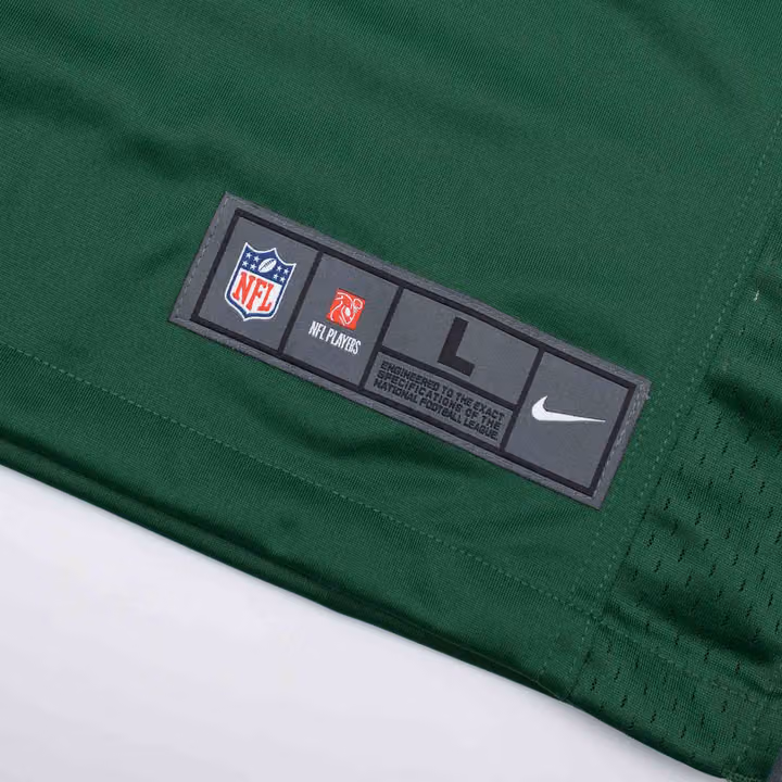 Zach Wilson #2 New York Jets Nike Game NFL Football Jersey Green view 6
