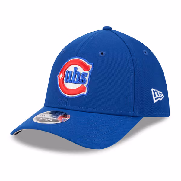 Chicago Cubs MLB Alternate Team Logo 39THIRTY M-Crown Flex Cap Blue product photo