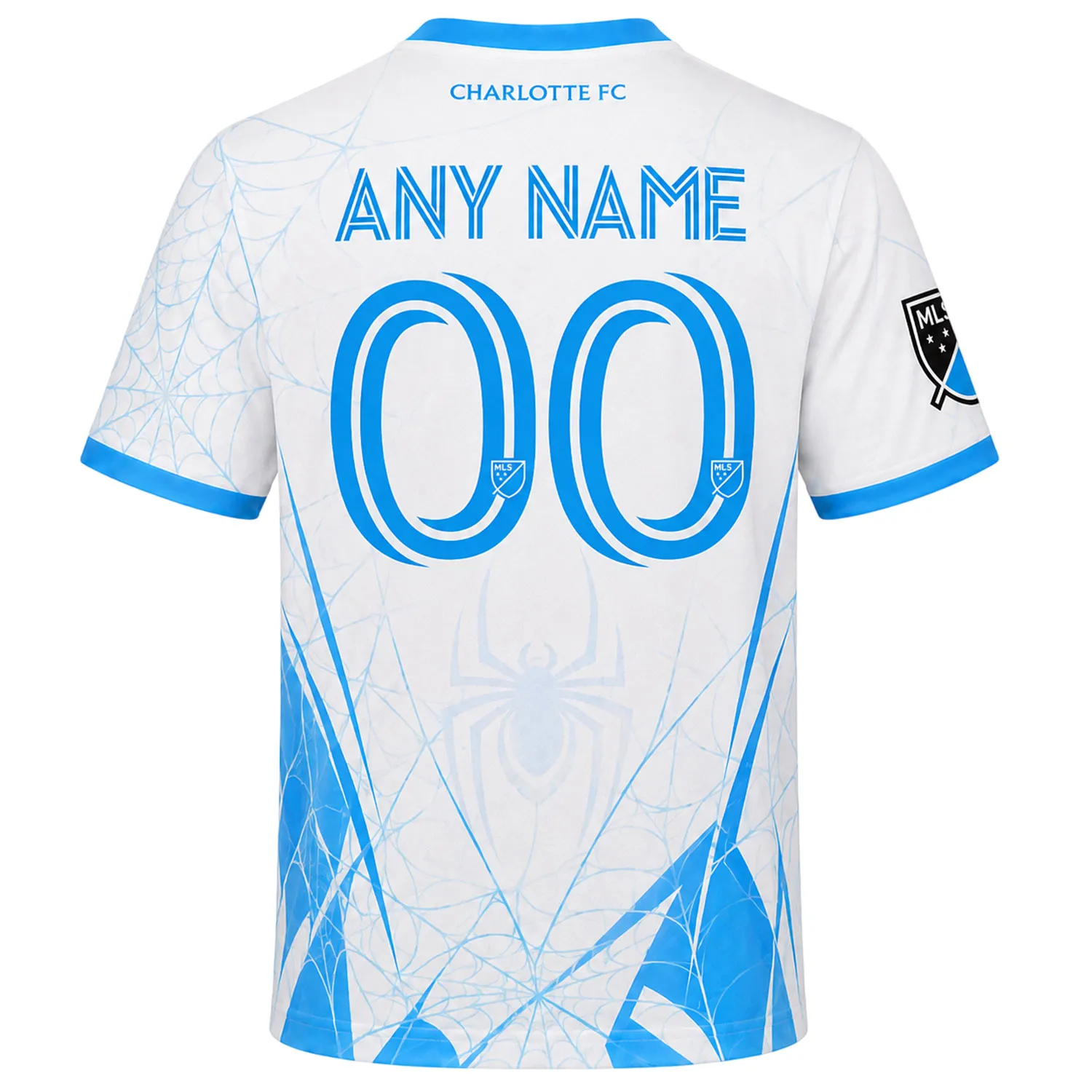 CLTFC Soccer Jersey – Vibrant Spiderman Web Design