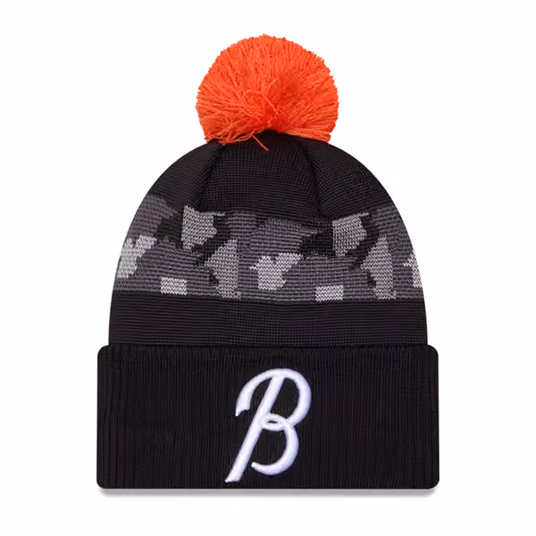 Baltimore Orioles Authentic City Connect New Era MLB Knit Hat product photo