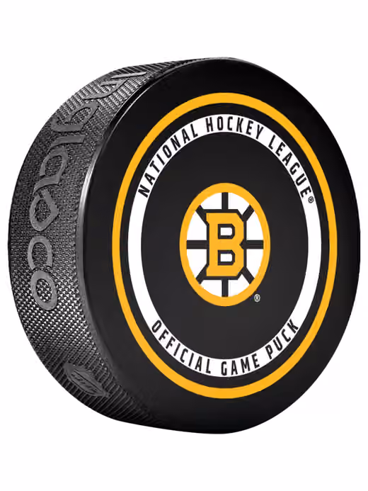 Boston Bruins 2026-27 NHL Official Game Puck view 3