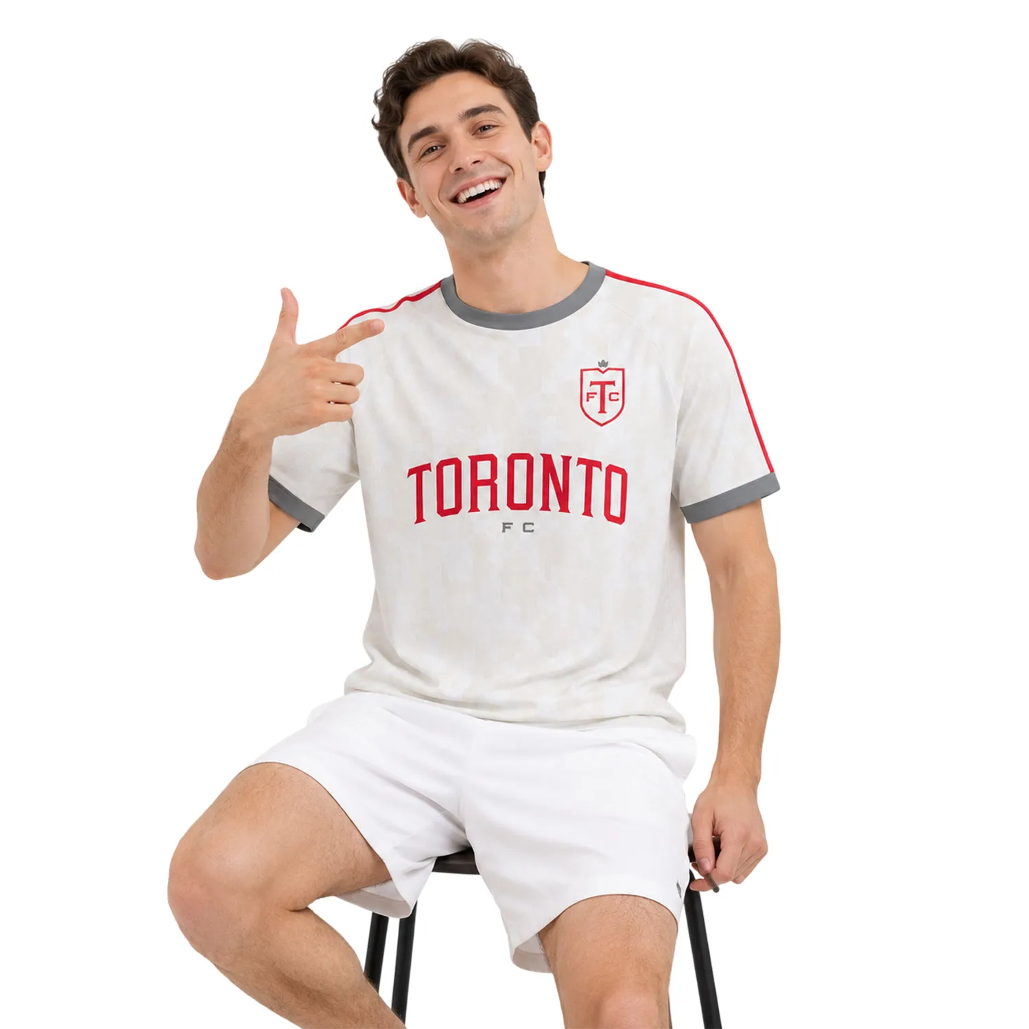 Toronto FC 2026 Canadian Custom Jersey – Unique Red Geometric Fan Kit