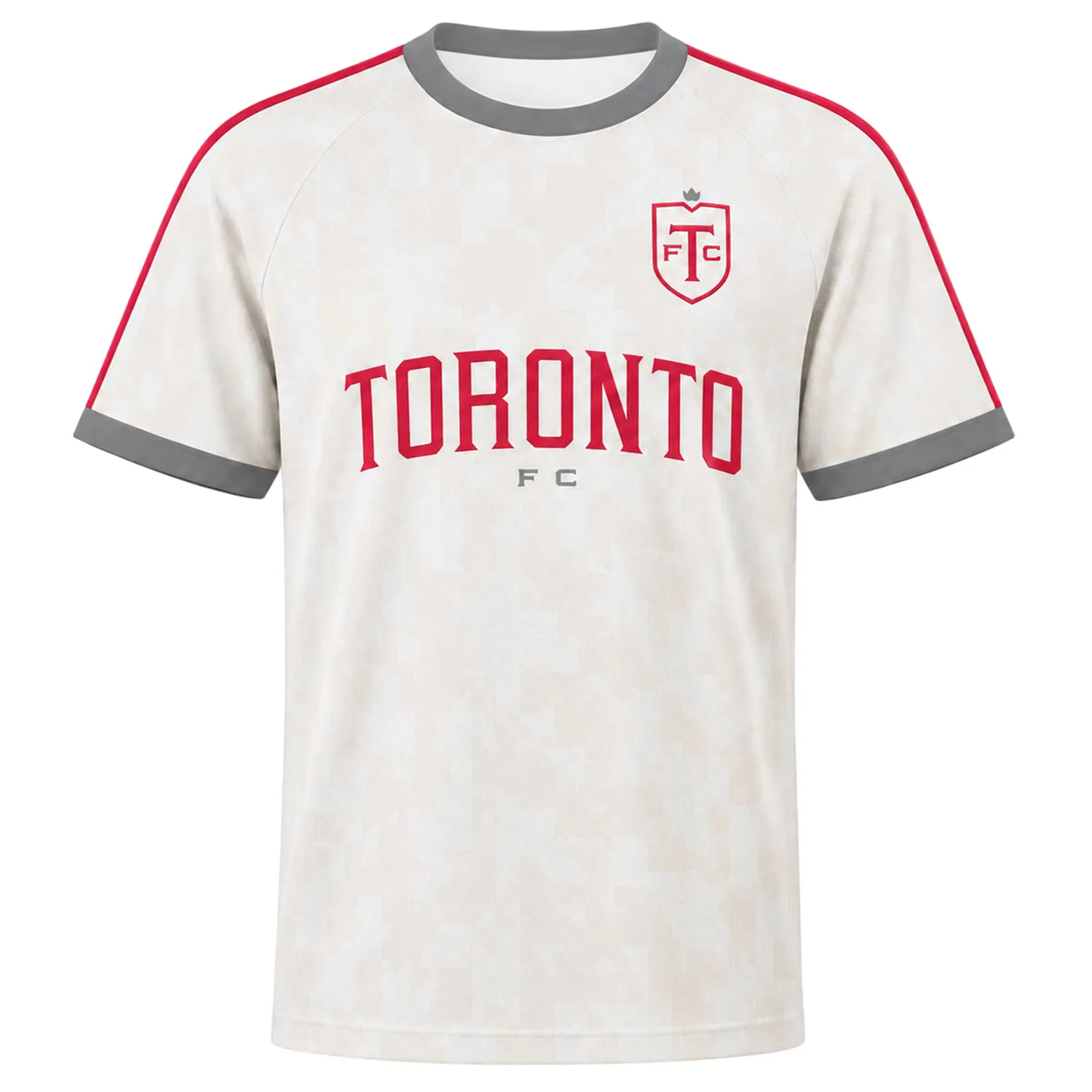 Toronto FC 2026 Canadian Custom Jersey – Unique Red Geometric Fan Kit