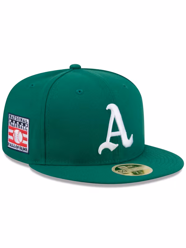 Oakland Athletics 2026 MLB Hall of Fame 59FIFTY Fitted Cap Green product photo