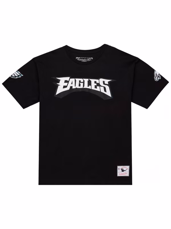 Brian Dawkins #20 Philadelphia Eagles Wordmark Player NFL T-Shirt Black view 2