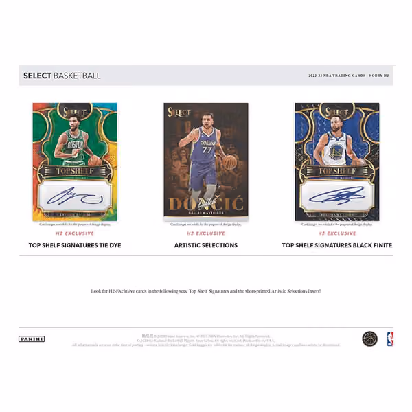 2022/23 Panini Select Basketball NBA H2 Box view 4