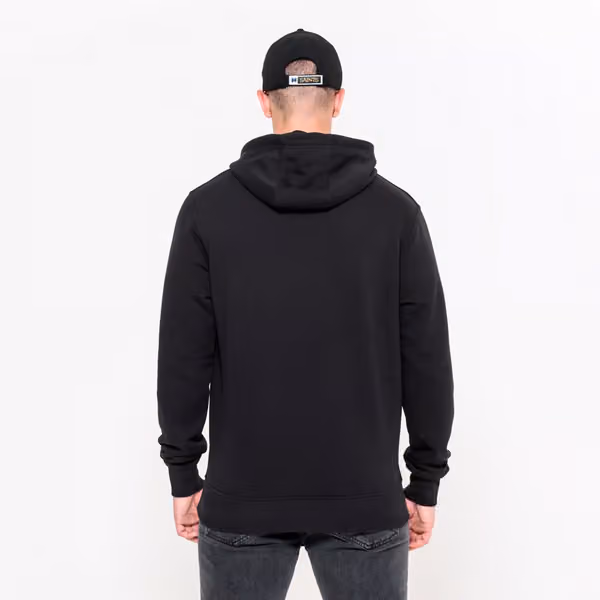 New Orleans Saints Logo Hoodie NFL Sweatshirt Black view 2