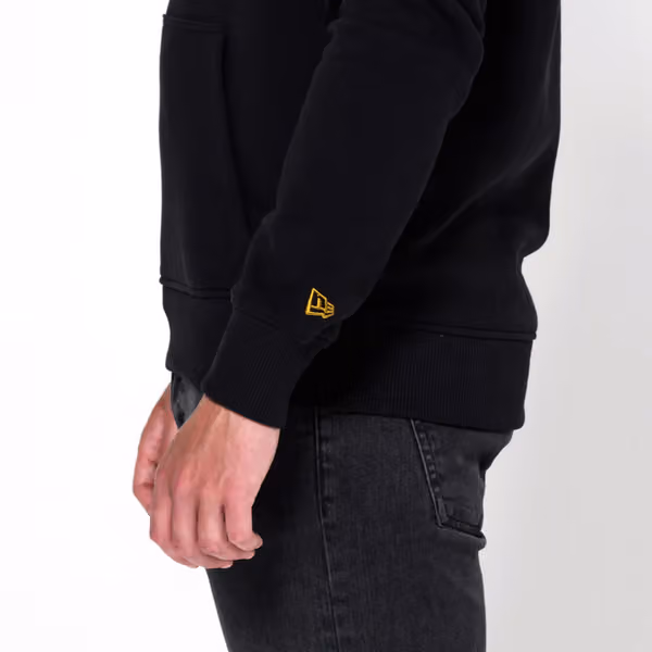 New Orleans Saints Logo Hoodie NFL Sweatshirt Black view 4