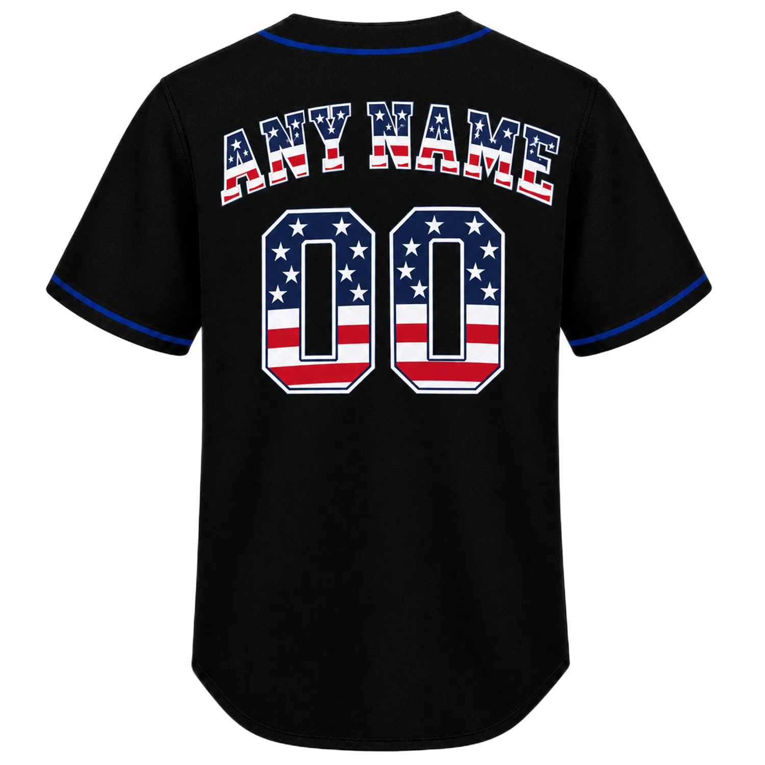 New York Yankees Black USA 250 Jersey Custom Player Dynamic Style