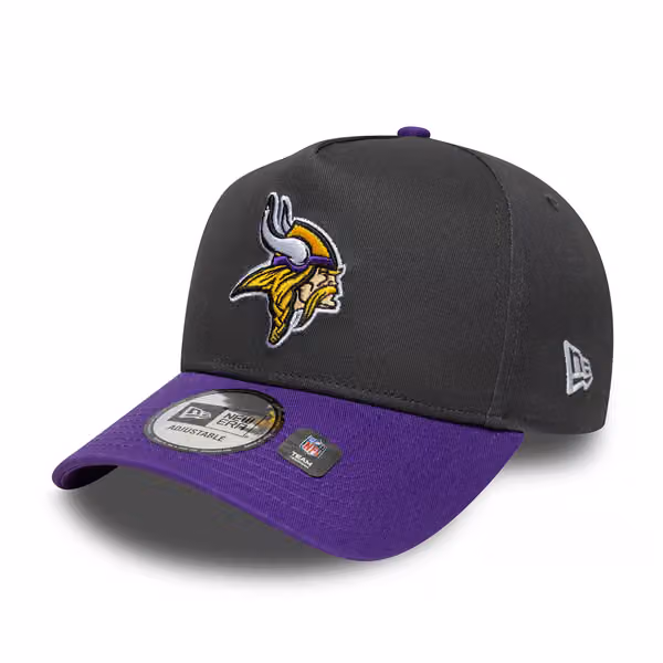 Minnesota Vikings E-Frame Trucker NFL Cap Dark Gray product photo
