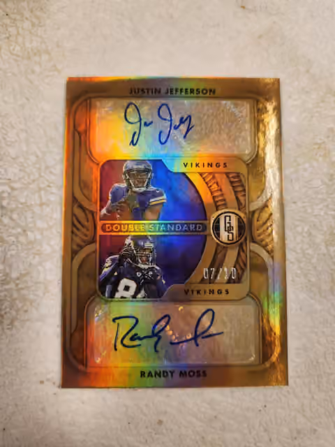 2022 Panini Gold Standard NFL Football Hobby Box view 5