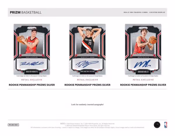 2024/25 Panini Prizm Basketball NBA Fat-Pack Box view 5