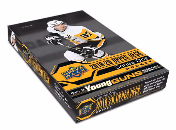 2019/20 Upper Deck Series 1 Hockey Hobby Box NHL view 1