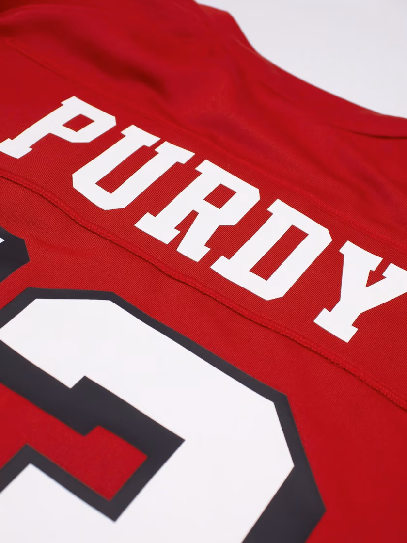 Brock Purdy #13 San Francisco 49ers Game NFL Jersey Alternate Red view 4
