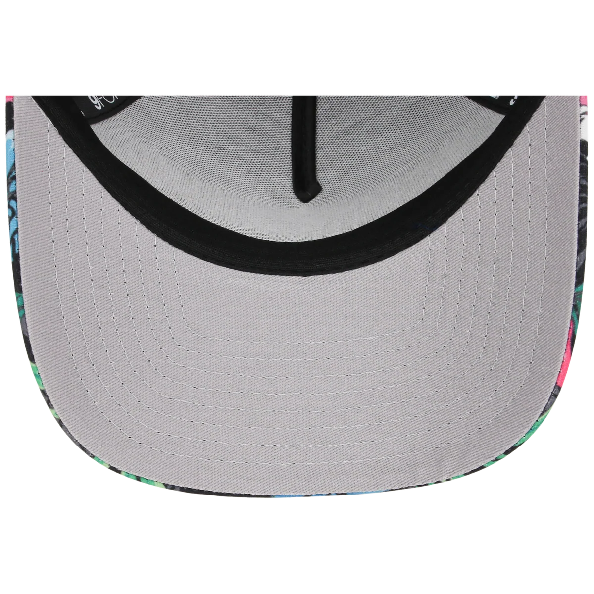 Dominican Republic Crown the Country: Dominican Republic New Era (Black/Floral) back view