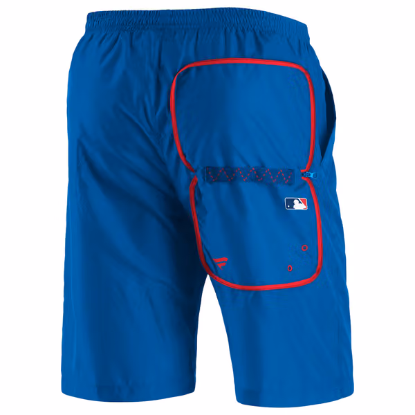 Chicago Cubs Enhanced Sport Fanatics MLB Shorts Blue view 3