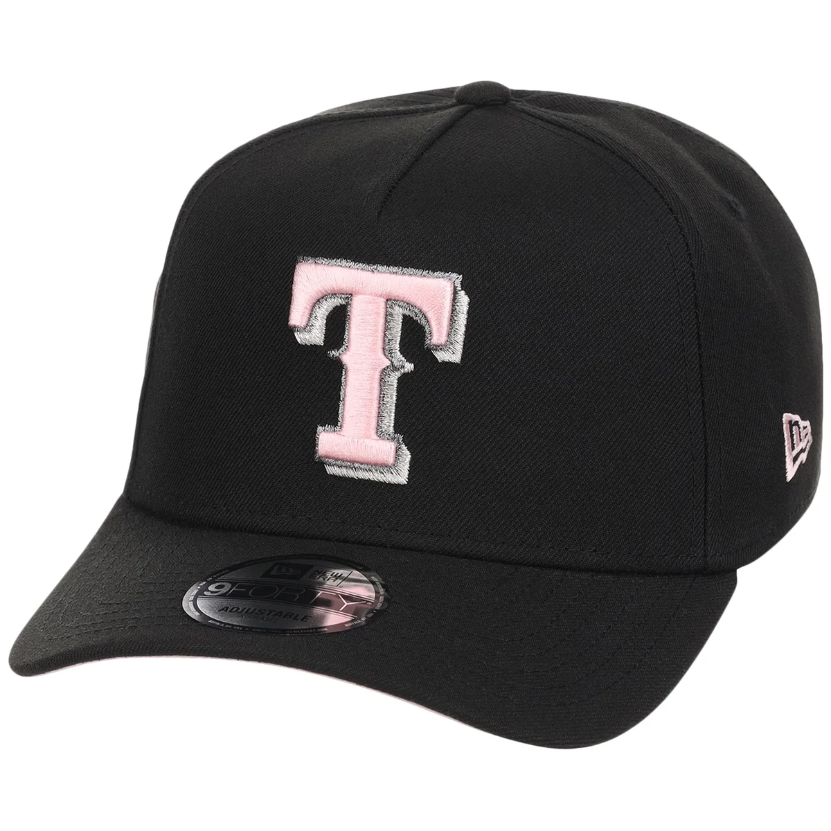 Texas Rangers MLB Cookies & Cream New Era 9FORTY detail view