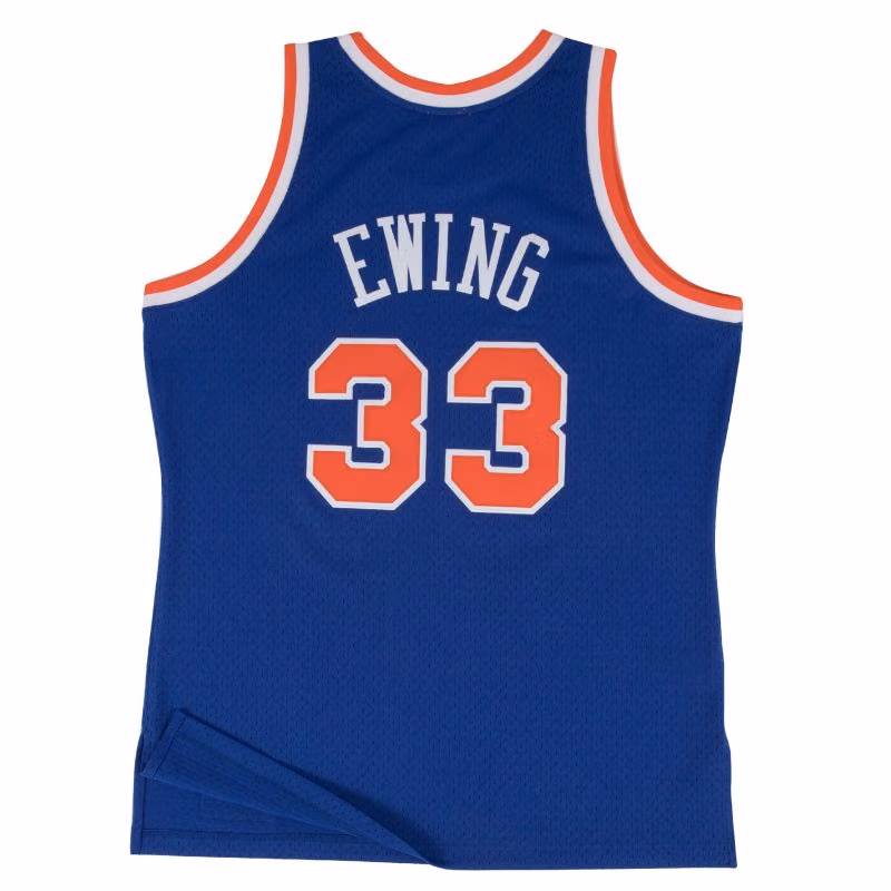 Patrick Ewing #33 New York Knicks 1991-92 Swingman NBA Jersey view 2