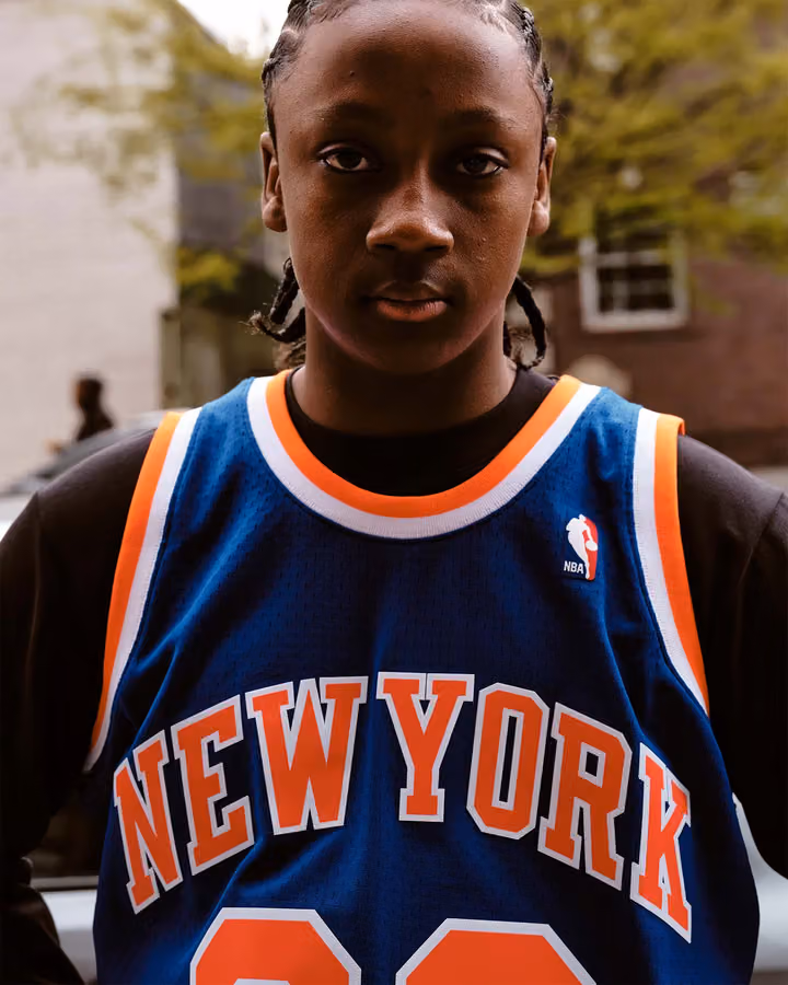 Patrick Ewing #33 New York Knicks 1991-92 Swingman NBA Jersey view 5