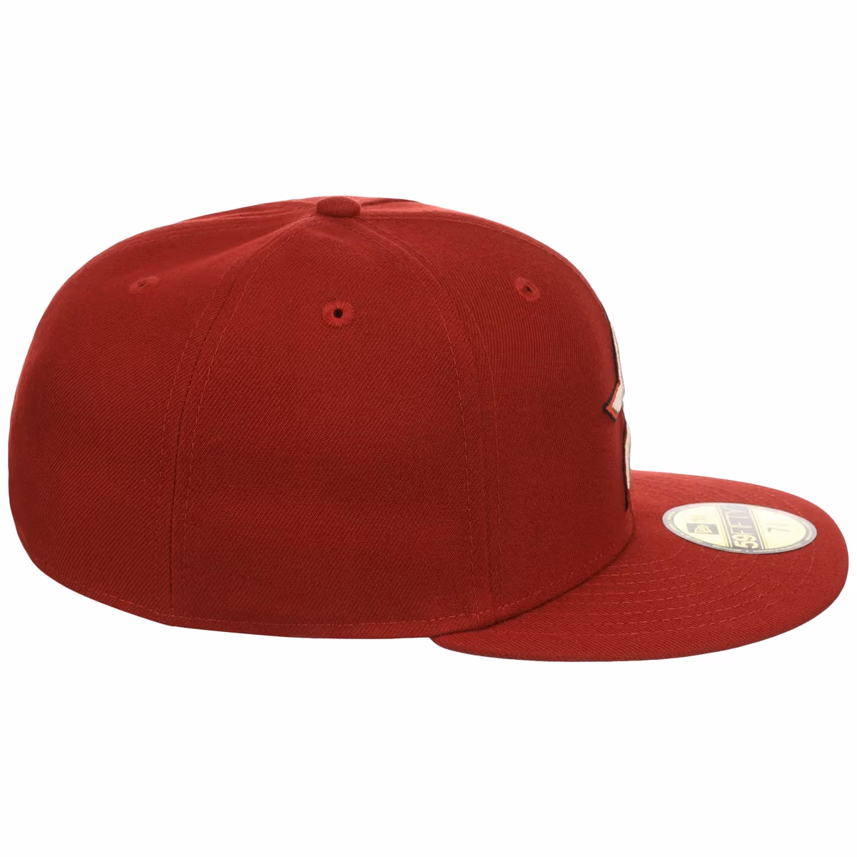 Houston Astros MLB Cooperstown Authentic Collection New Era 59FIFTY (Red/Red) detail view