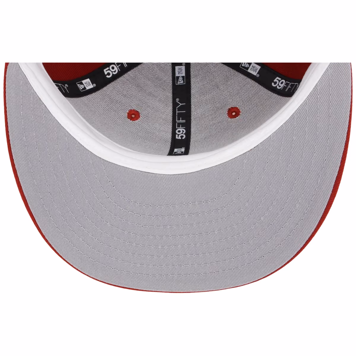 Houston Astros MLB Cooperstown Authentic Collection New Era 59FIFTY (Red/Red) back view
