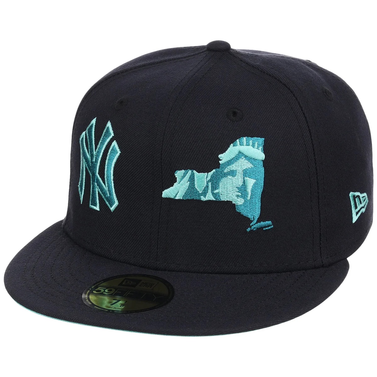 New York Yankees Whammy State Liberty New Era 59FIFTY detail view
