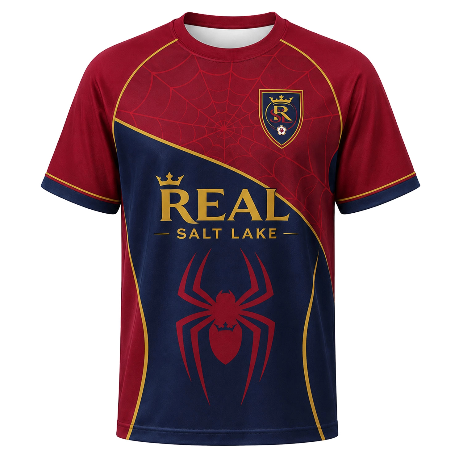 Real Salt Lake Fan Jersey – Vibrant Spiderman Style
