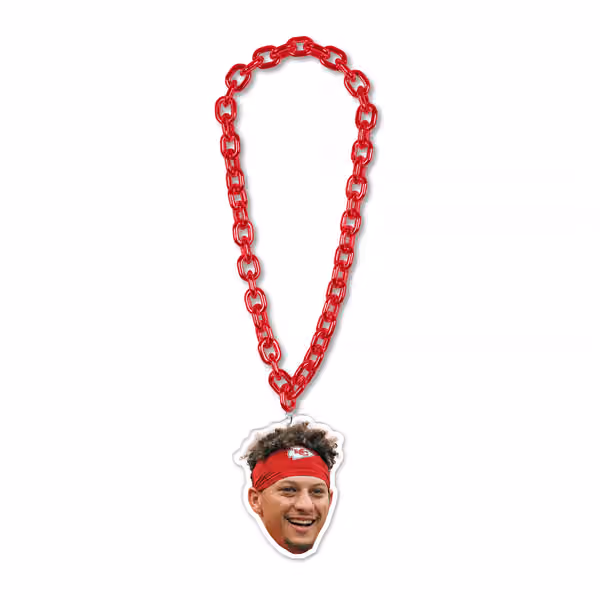 Patrick Mahomes Kansas City Chiefs NFL Big Chain Necklace view 1