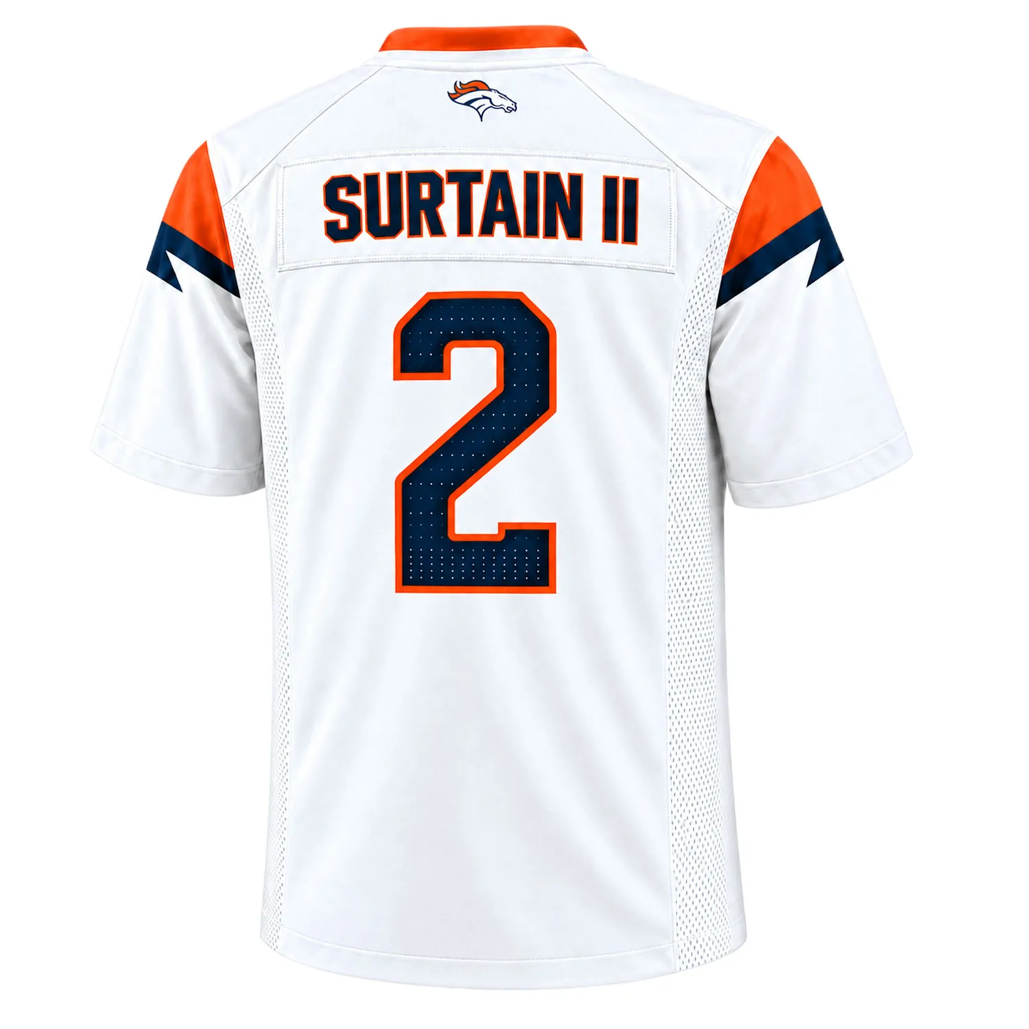 Patrick Surtain II Broncos Team Jersey Practical Fan Gear