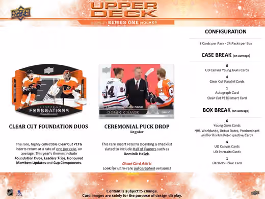 2020/21 Upper Deck Series 1 Hockey Hobby Box NHL view 5