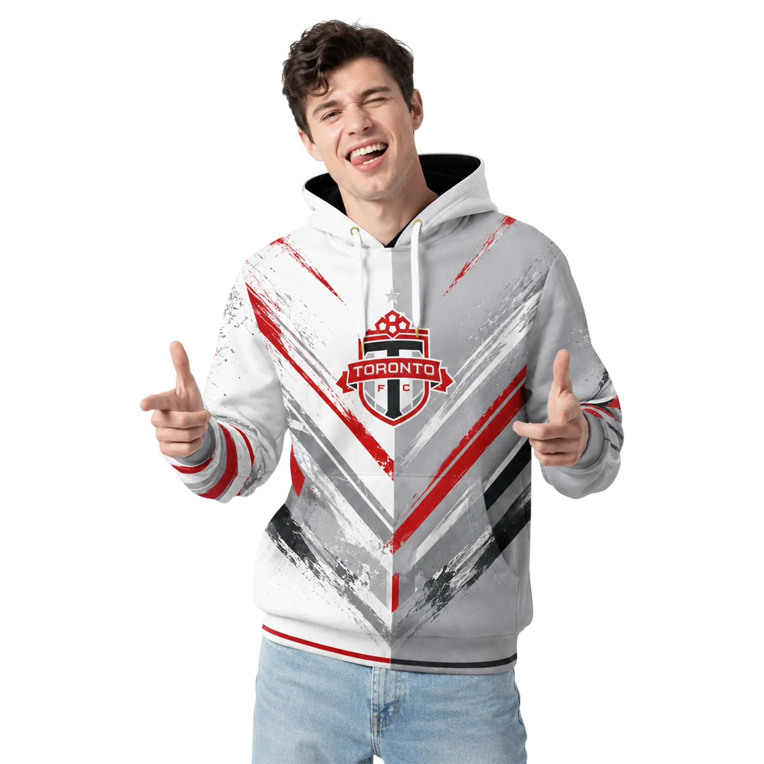 Toronto FC Custom Hoodie Name & Number – Bold Fan Gear