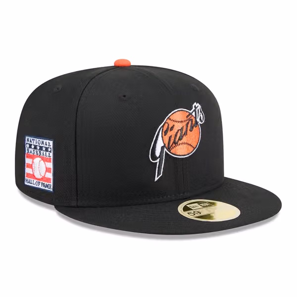 San Francisco Giants 2025 MLB Hall of Fame 59FIFTY Fitted Cap Black product photo
