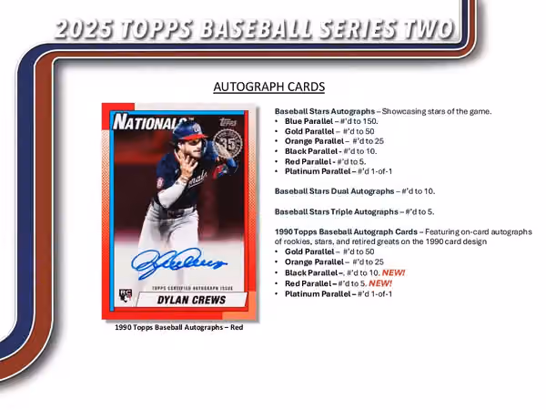 2025 Topps Series 2 Baseball MLB Mega Box view 5