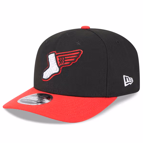 Chicago White Sox MLB City Connect Stretch-Snap 9SEVENTY Alternate Cap Black product photo