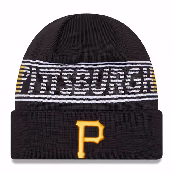 Pittsburgh Pirates Authentic 2024 MLB Clubhouse New Era Beanie Knit product photo