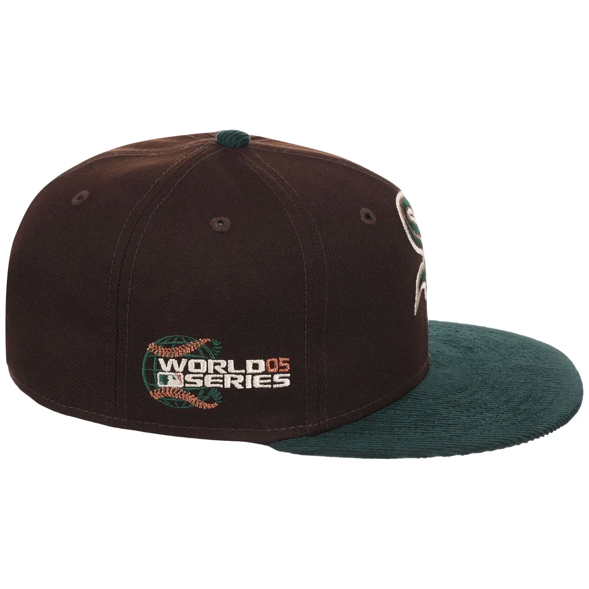 Chicago White Sox MLB Forest Ember New Era 59FIFTY detail view