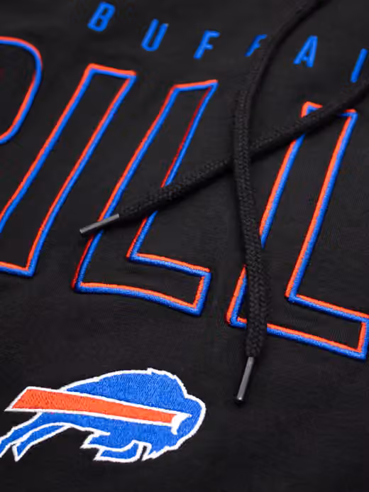 Buffalo Bills 2026 NFL Sideline Sleeveless Hoodie Black view 4