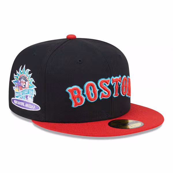 Boston Red Sox Retro 1996 Spring Training New Era 59FIFTY Fitted Cap Black product photo