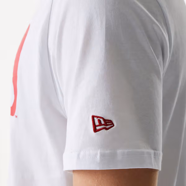 Major League Baseball Logo Baseball MLB T-Shirt White view 4
