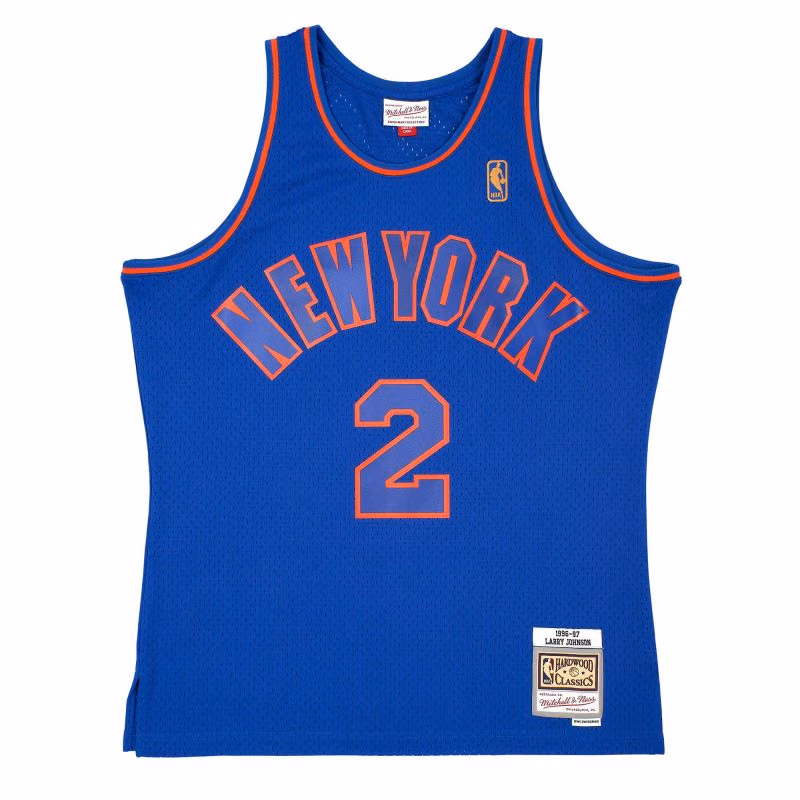 Larry Johnson #2 New York Knicks 1996-97 Mitchell & Ness Swingman NBA Jersey Alternate view 1