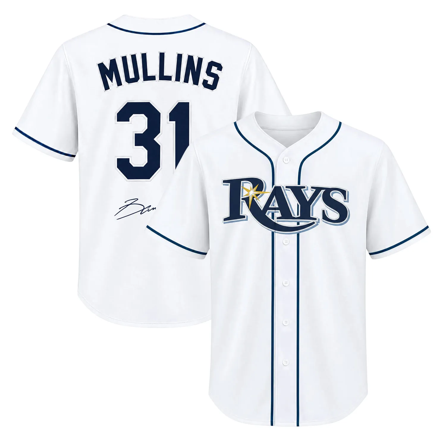 Cedric Mullins Tampa Bay Rays City Connect Limited Jersey