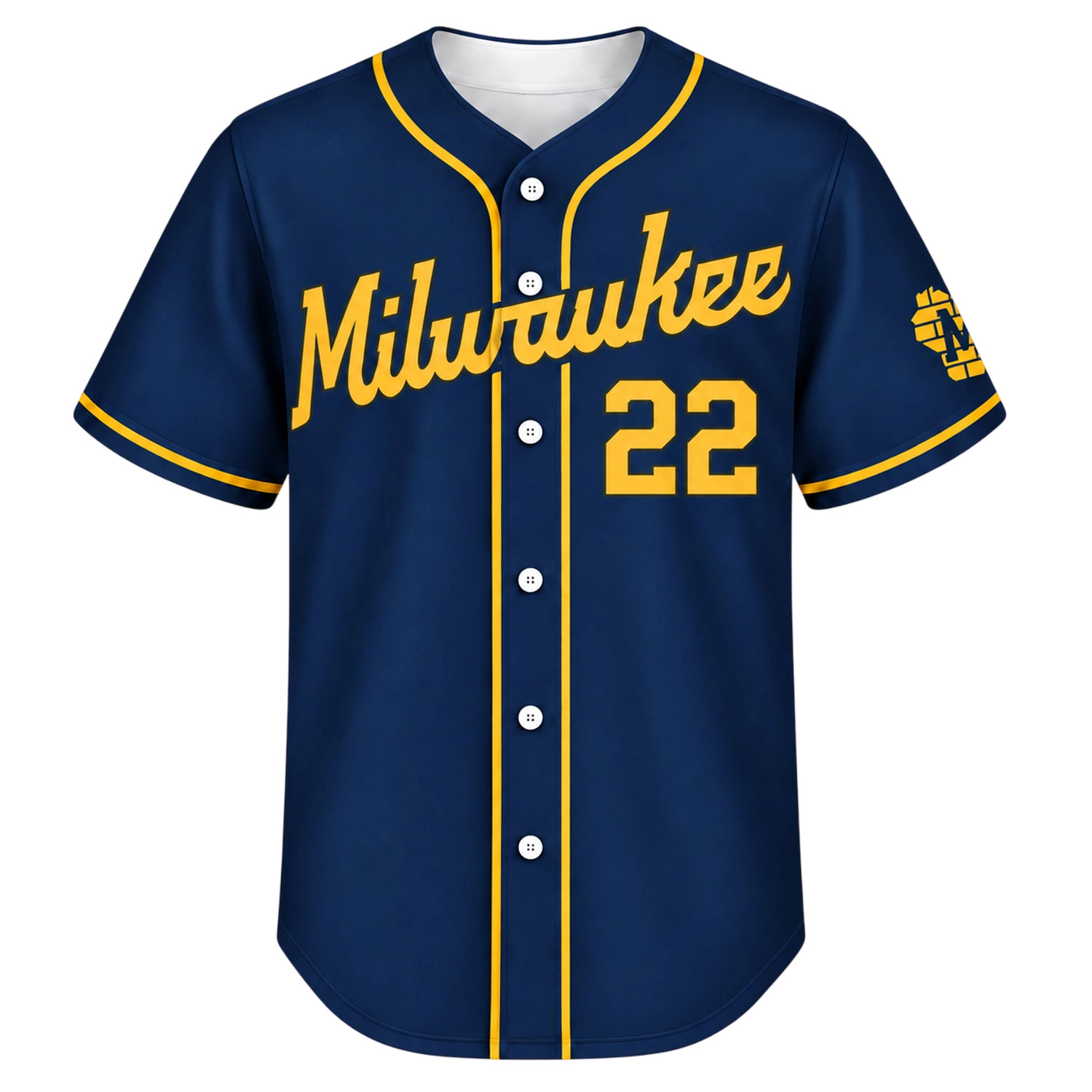 Christian Yelich Brewers Navy Jersey Stunning MLB Style