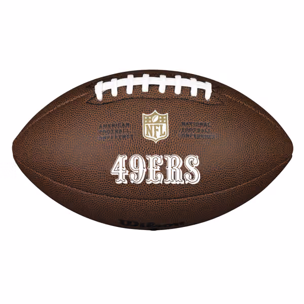 San Francisco 49ers Backyard Wilson Full Size NFL Football view 2