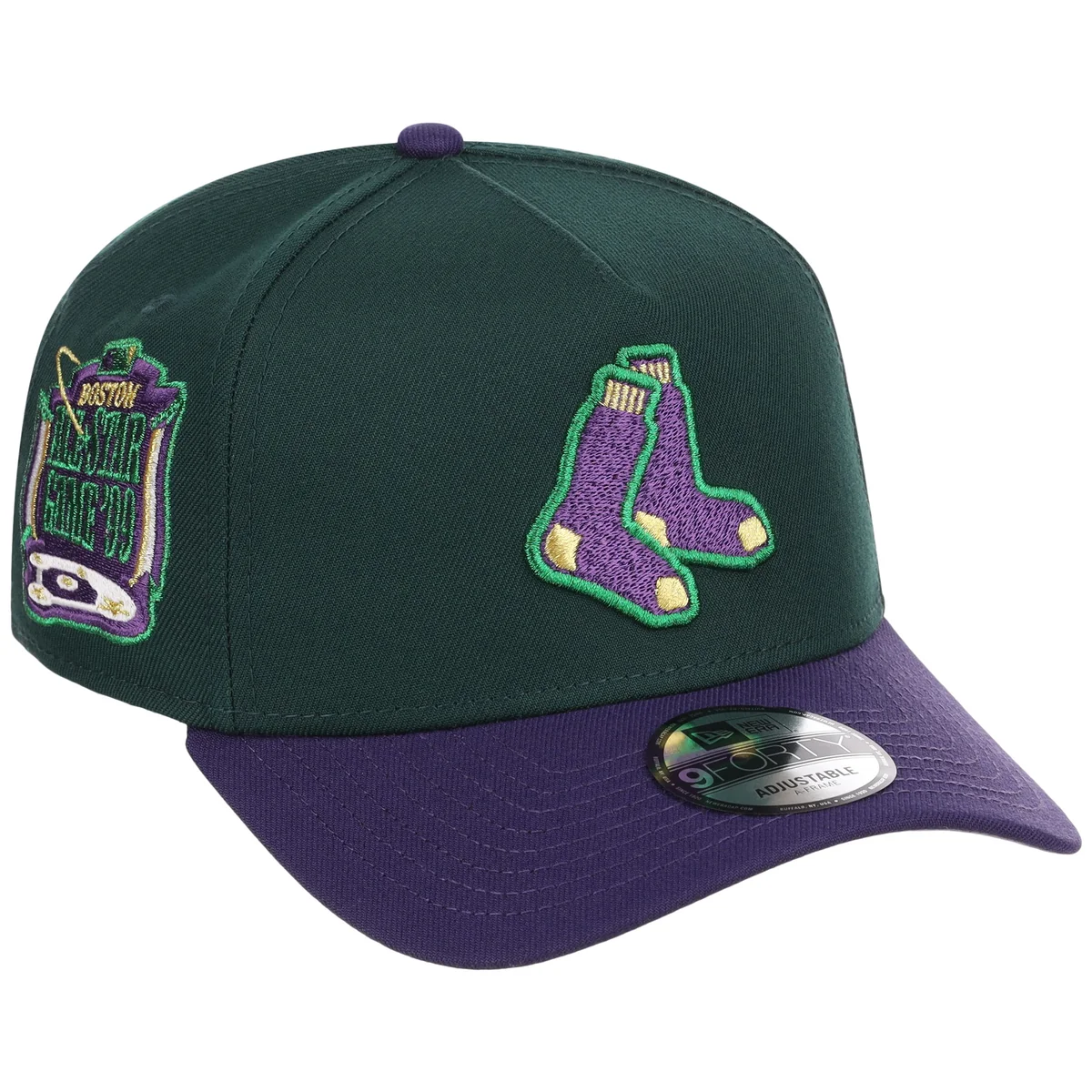 Boston Red Sox MLB Joke's on You New Era 9FORTY A-Frame front view