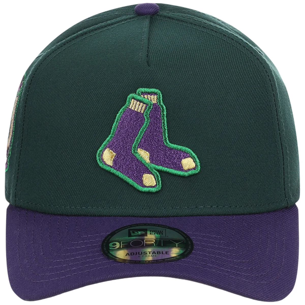 Boston Red Sox MLB Joke's on You New Era 9FORTY A-Frame detail view