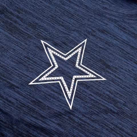 Dallas Cowboys 2025 NFL Sideline Nike Velocity Performance T-Shirt Navy view 4