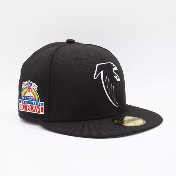 Atlanta Falcons 1990 Pro Bowl New Era 59FIFTY Fitted NFL Cap Black product photo