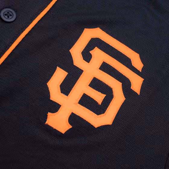San Francisco Giants Fanatics Foundation MLB Fan Jersey Black view 4