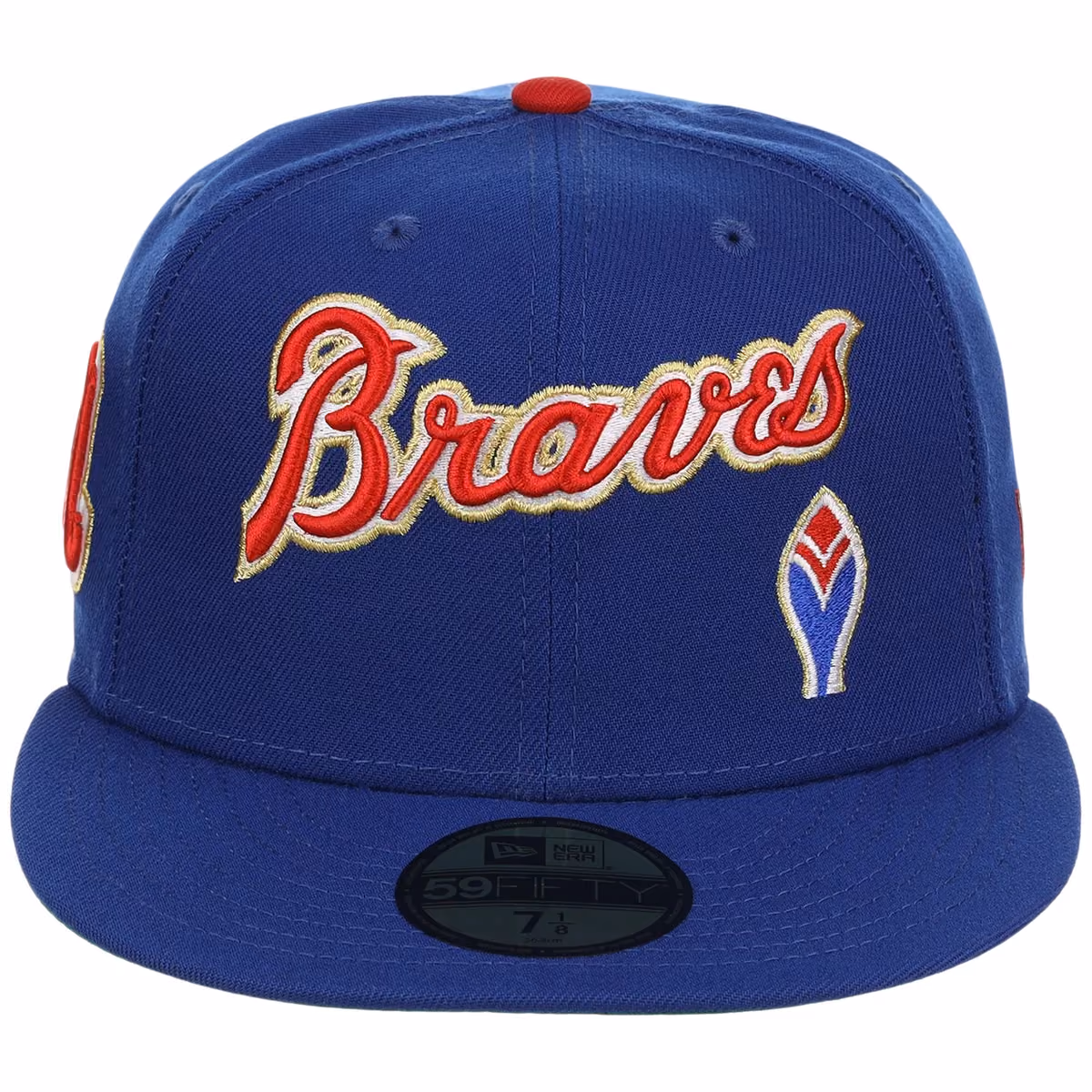 Atlanta Braves Coop Script Atlanta Crown the City New Era 59FIFTY detail view