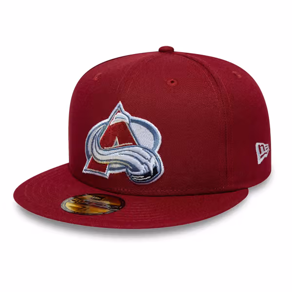 Colorado Avalanche Basic Logo 59FIFTY Fitted NHL Cap Burgundy product photo